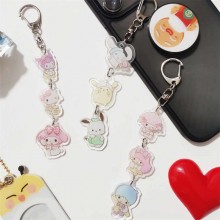 Melody Cinnamoroll Kuromi anime acrylic bracelet