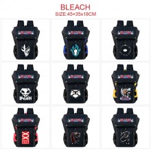 Bleach anime USB nylon backpack school bag