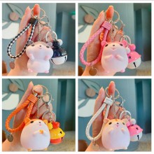 Hamster anime figure doll key chains