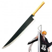 Bleach Kurosaki Ichigo anime cosplay wood sword 10...