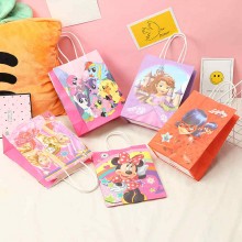 The cartoon spider man princess anime paper gift b...