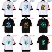 Genshin Impact game cotton t-shirt