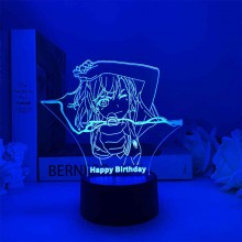 A Certain Scientific Railgun 3D 7 Color Lamp Touch...