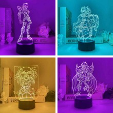 Saint Seiya anime 3D 7 Color Lamp Touch Lampe Nigh...