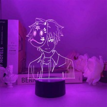 Natsume Yuujinchou anime 3D 7 Color Lamp Touch Lampe Nightlight+USB