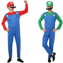Super Mario anime cosplay dress cloth costume