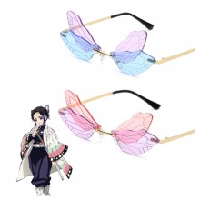 Demon Slayer Kochou Shinobu anime glass sunglasses