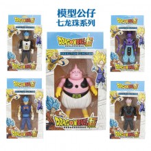 Dragon Ball Son Goku Vegeta Buu anime figure(can projection light)