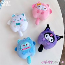 5.5inches Kuromi Melody Cinnamoroll anime plush do...