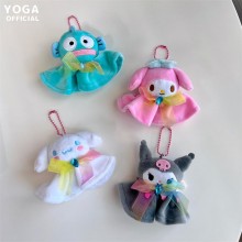 4inches Kuromi Melody Cinnamoroll anime plush doll...