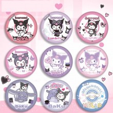 Kuromi Melody Cinnamoroll brooch pins 5.8cm