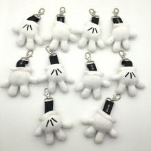 3.2inches Mickey Mouse palm hand plush dolls set(10pcs a set)