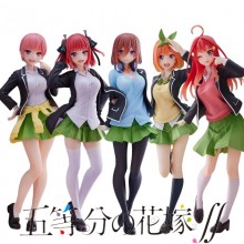 The Quintessential Quintuplets anime figures set(5pcs a set)