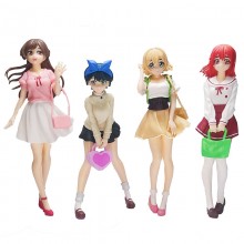 Kanojo Okarishimasu anime figures set(4pcs a set)(...