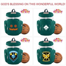 Kono Subarashii Sekai ni Shukufuku wo basketball backpack bag