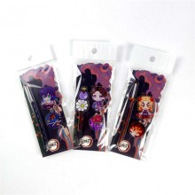 Demon Slayer anime acrylic brooch pins a set