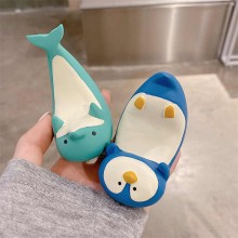 Dolphin penguin anime mobile phone holder