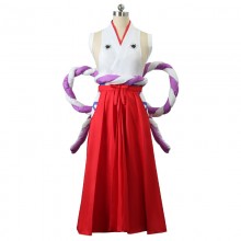 One Piece Yamato anime cosplay dress cloth costumes set