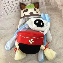 Genshin Impact Klee plush hat ear shape can move c...