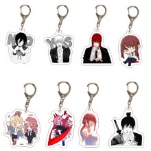 Chainsaw Man anime acrylic key chain