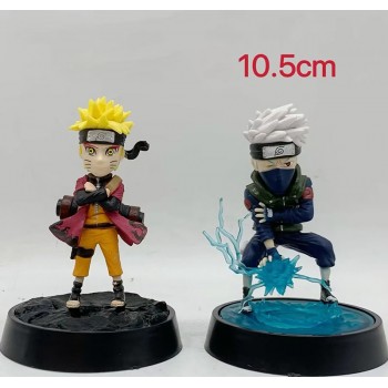 Naruto anime figures set(2pcs a set)(OPP bag)