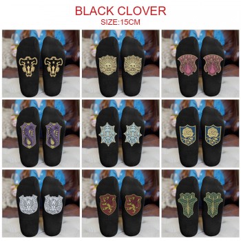 Black Clover anime cotton socks a pair