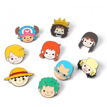One Piece anime brooch pins