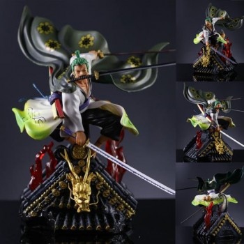 One Piece Zoro roof anime figure(no box)