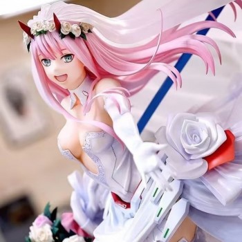 Darling in the FranXX 02 wedding dress anime figure