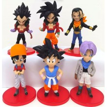 Dragon Ball anime figures set(6pcs a set)(OPP bag)