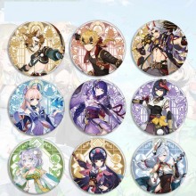 Genshin Impact game brooch pins 5.8cm