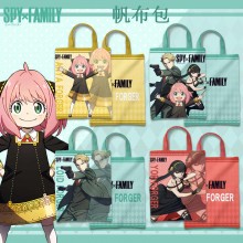 SPY FAMILY anime canvas handbag