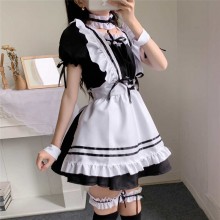 Lolita maid outfit housemaid dress girl cloth cost...