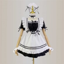 Lolita maid outfit housemaid dress girl cloth costume