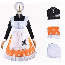 Demon Slayer anime maid outfit housemaid dress girl cloth costume