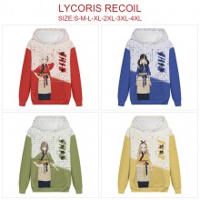 Lycoris Recoil anime long sleeve hoodie sweater cloth
