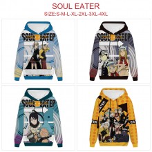 Soul Eater anime long sleeve hoodie sweater cloth