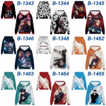 Jujutsu Kaisen anime long sleeve hoodie sweater cl...