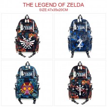 The Legend of Zelda game USB camouflage backpack s...