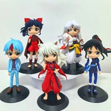Inuyasha anime figures set(5pcs a set)(OPP bag)