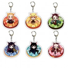 Demon Slayer anime acrylic key chain