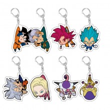 Dragon Ball anime acrylic key chain