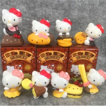 Hello kitty figures set(8pcs a set)