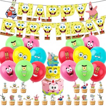 Spongebob hanging flag album return photo poster hanging pictures(a set+rope)