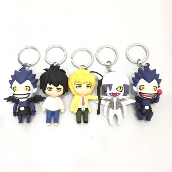 Death Note anime figure doll key chains