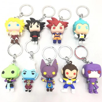 Dragon Ball anime figure doll key chains