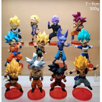 Dragon Ball anime figures set(12pcs a set)(OPP bag)