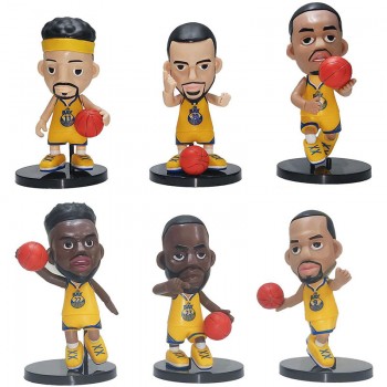 NBA Golden State Warriors figures set(6pcs a set)(OPP bag)