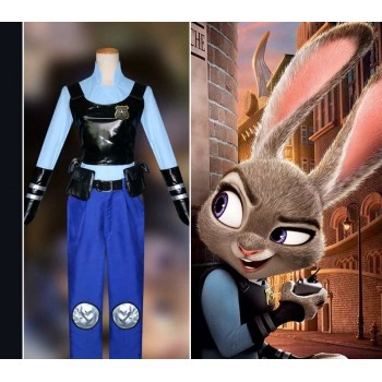 Zootopia/Zootropolis judy cosplay dress cloth costumes a set