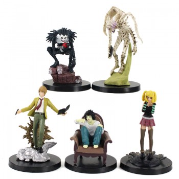 Death Note anime figures set(5pcs a set)